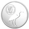 Image 2 : 2017 Canada Silver $30 Endangered Animal Cut Out Whooping Crane