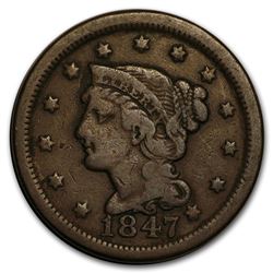 1847 Large Cent Fine