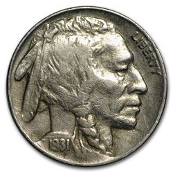 1931-S Buffalo Nickel XF