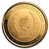 Image 2 : 2018 St. Kitts and Nevis 1 oz Gold Pelican (Colorized)