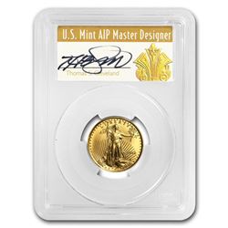 1994 1/4 oz Gold American Eagle MS-70 PCGS (Art Deco Label)