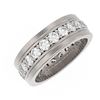 Image 3 : 3.08 ctw Diamond Men's Ring 18K White Gold