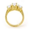 Image 2 : 1.50 ctw Certified VS/SI Diamond 3 Stone Ring 14k Yellow Gold