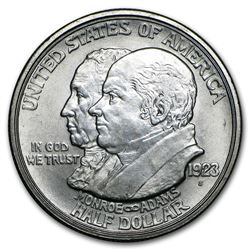 1923-S Monroe Doctrine Half BU