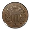 Image 2 : 1871 Two Cent Piece MS-64 NGC (Brown)
