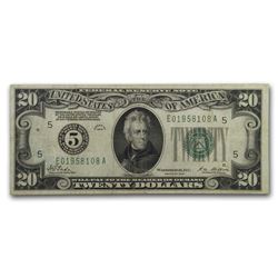 1928 (5-Richmond) $20 FRN VF