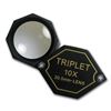 Image 1 : 10X Power 20.5 mm Hexagonal Triplet Magnifier