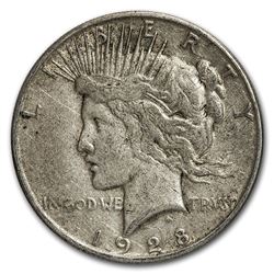 1928-S Peace Dollar VG/VF