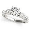 Image 2 : 2.5 ctw Certified VS/SI Diamond Pave Ring 18k White Gold