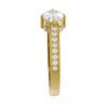 Image 2 : 1.26 ctw Oval Diamond Ring 18K Yellow Gold