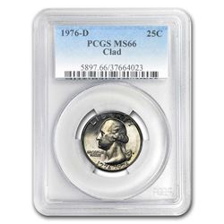 1976-D Washington Quarter MS-66 PCGS