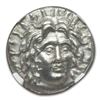 Image 1 : Carian Islands Rhodes AR Didrachm Helios (250-200 BC) MS NGC