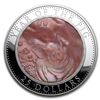 Image 1 : 2019 Cook Islands 5 oz Silver Mother of Pearl Year of the Pig