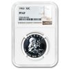 Image 1 : 1963 Franklin Half Dollar PF-67 NGC
