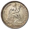 Image 1 : 1873 Liberty Seated Dime w/Arrows AU Details (Contact Marks)