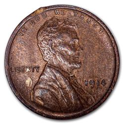 1914 Lincoln Cent XF