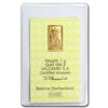 Image 2 : 1 gram Gold Bar - Credit Suisse Statue of Liberty (In Assay)
