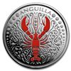 Image 1 : 2018 Anguilla 1 oz Silver Lobster (Colorized)