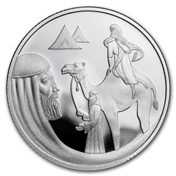 2018 Israel Silver 2 NIS Isaac and Rebecca Proof