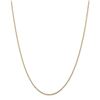 Image 1 : 14k Gold 1.1 mm Ropa Chain Necklace - 20 in.