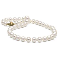 White Elite Collection Pearl Necklace, 9.5-10.0mm