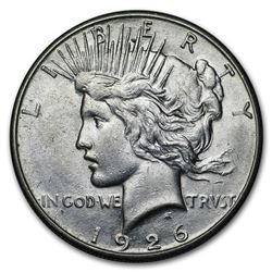 1926-S Peace Dollar XF