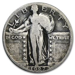 1927-S Standing Liberty Quarter VG