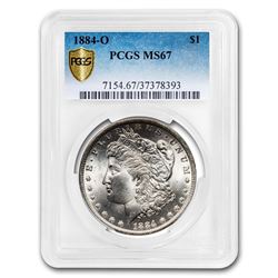 1884-O Morgan Dollar MS-67 PCGS