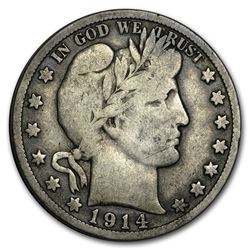 1914-S Barber Half Dollar Fine