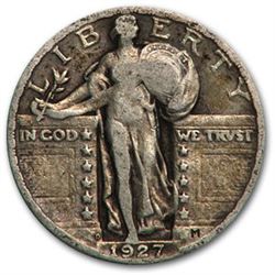 1927-D Standing Liberty Quarter Fine