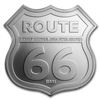 Image 2 : 1 oz Silver - Icons of Route 66 Shield (Missouri Gateway Arch)