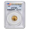 Image 1 : 2005 1/10 oz Gold American Eagle MS-70 PCGS (20th Anniv)