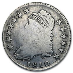 1810 Capped Bust Half Dollar Fine