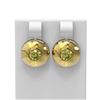 Image 1 : 1.04 ctw Fancy Yellow Diamond Earrings 18K Yellow Gold