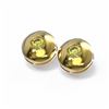 Image 3 : 1.04 ctw Fancy Yellow Diamond Earrings 18K Yellow Gold