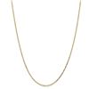 Image 2 : 14k Yellow Gold 1.40 mm Diamond Cut Cable Chain - 22 in.