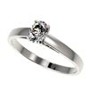Image 1 : 0.50 ctw Certified VS/SI Quality Oval Diamond Engagment Ring 10k White Gold