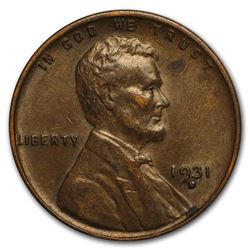 1931-D Lincoln Cent AU