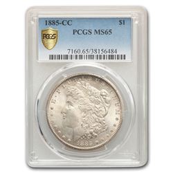 1885-CC Morgan Dollar MS-65 PCGS