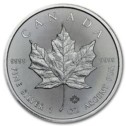 2016 Canada 1 oz Silver Maple Leaf BU
