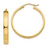 Image 1 : 14k 28 mm Polished Hoop Earring
