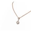 Image 2 : 1.67 ctw Cushion Diamond Necklace 18K Rose Gold
