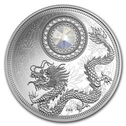 2016 Canada 1/4 oz Silver $5 Birthstones (June)