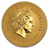 Image 2 : 1999 Australia 1 oz Gold Lunar Rabbit BU (Series I)