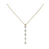 Image 2 : 1.45 ctw Mix cut Diamonds Designer Necklace 18K Yellow Gold