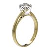 Image 3 : 1.07 ctw Certified Quality Diamond Engagment Ring 10k Yellow Gold