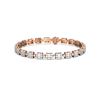 Image 3 : 7 ctw Diamond Bracelet 18K Rose Gold