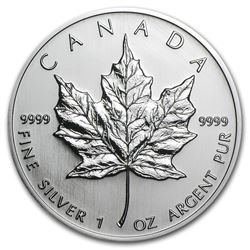 2005 Canada 1 oz Silver Maple Leaf BU