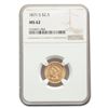 Image 1 : 1871-S $2.50 Liberty Gold Quarter Eagle MS-62 NGC