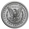 Image 2 : 2 oz Silver High Relief Round - 1878 Morgan Dollar